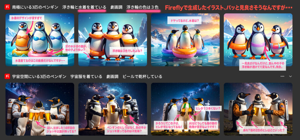 AI生成ペンギンくん