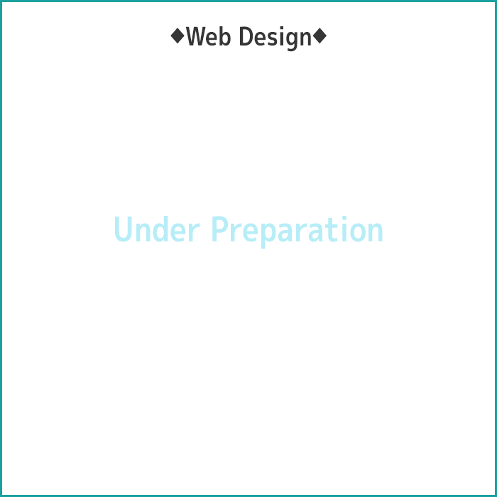 under preparation web design