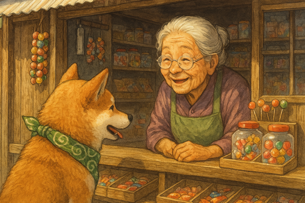 Dagashi_counter_dog_and_grandma